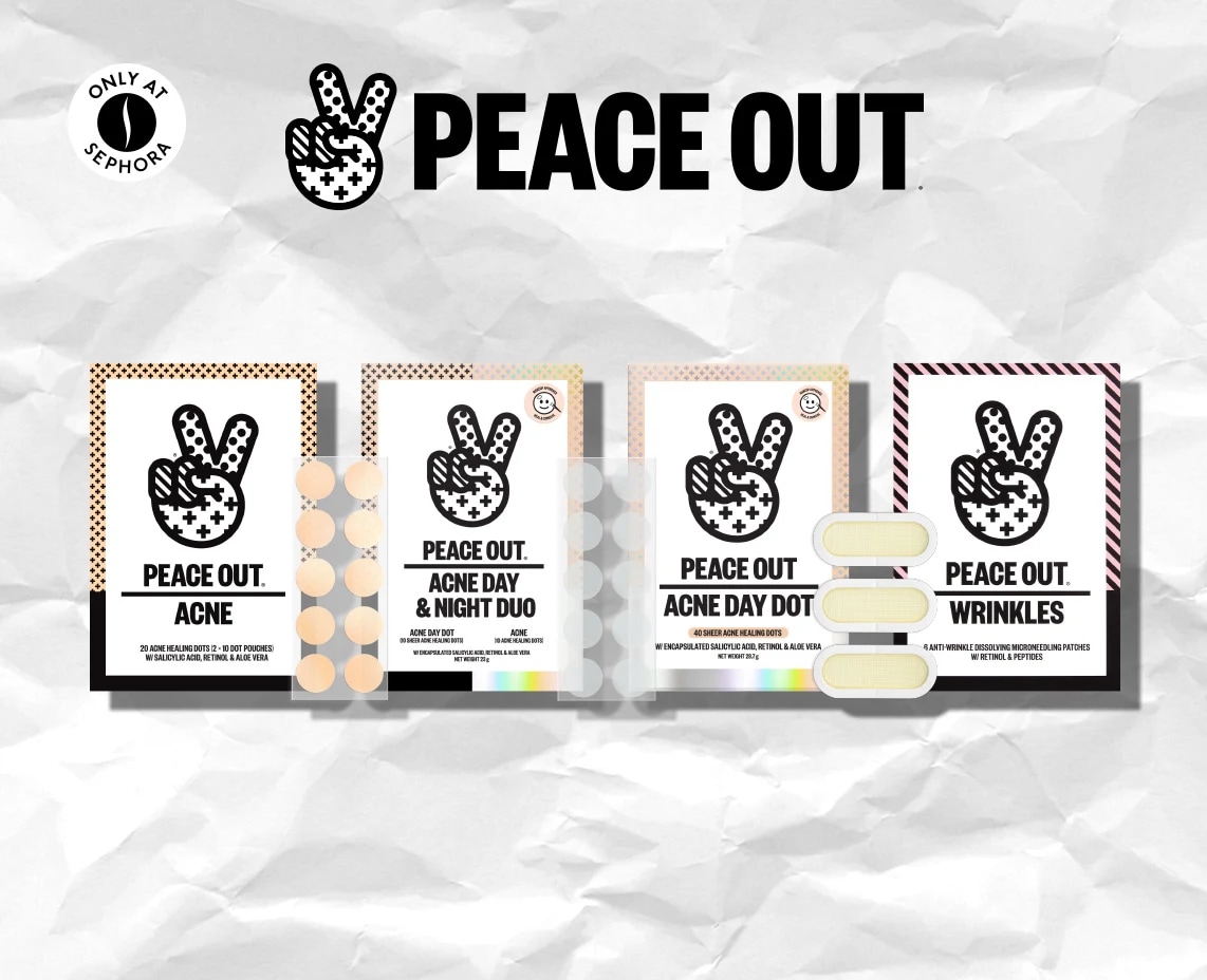Peace Out Skincare = Sephora  = Discount  