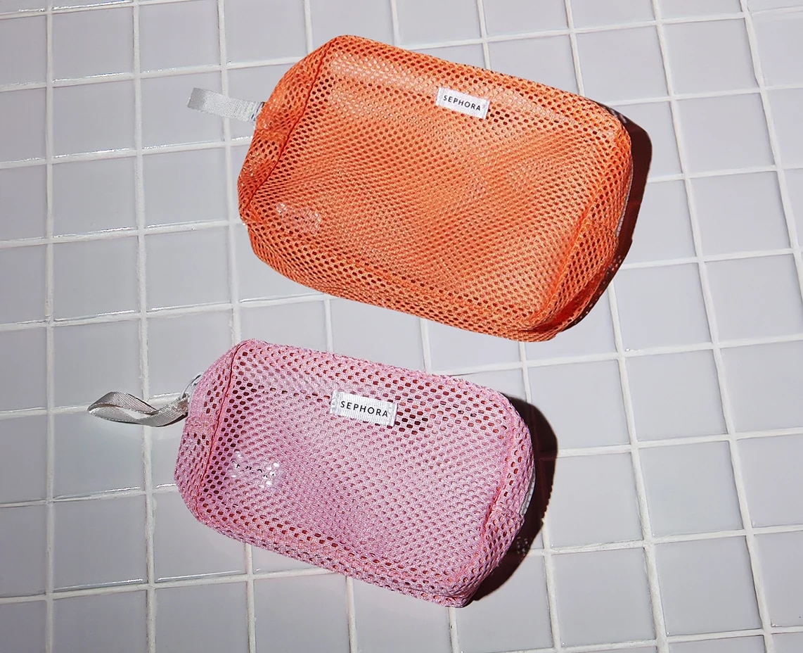 Makeup Thematic - Gifting - Orange Pouch = Sephora