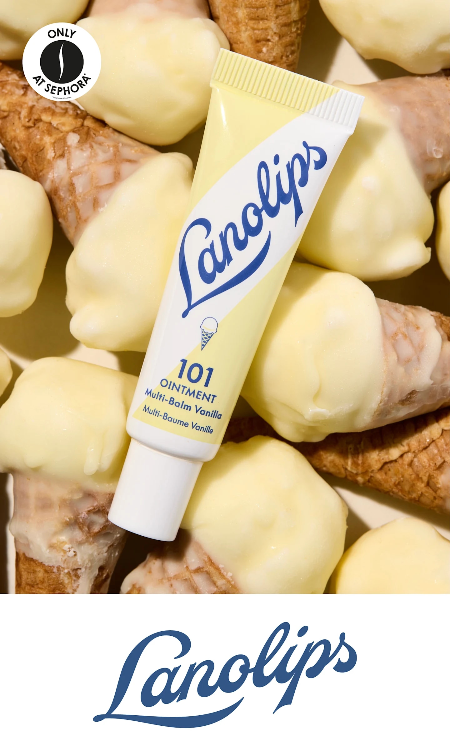Lanolips - 100 Ointment Multi Balm Vanilla = Sephora