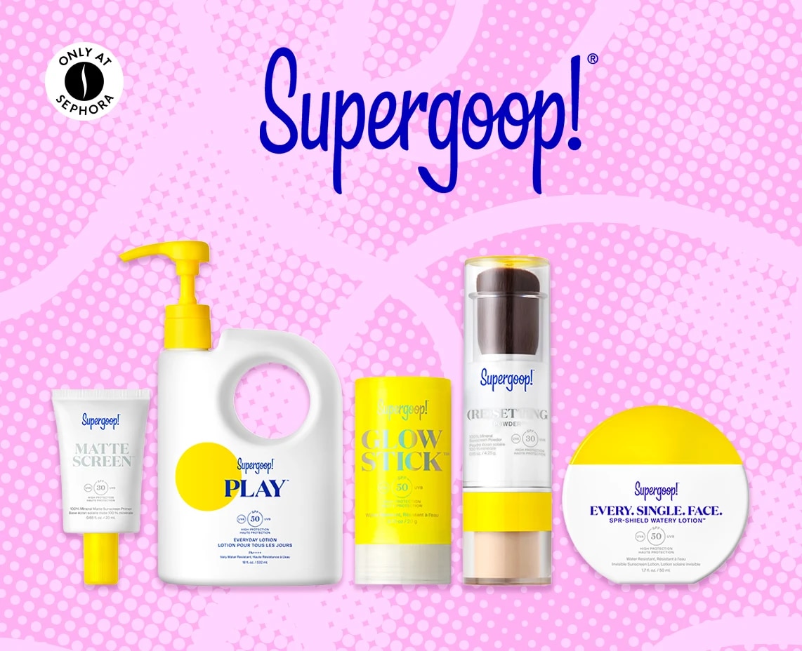 Supergoop = Beauty November = Discount = Deep Discount 