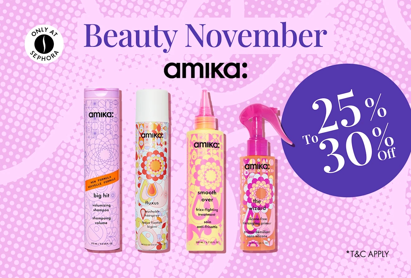 AMIKA= Beauty November = Discount = Deep Discount 
