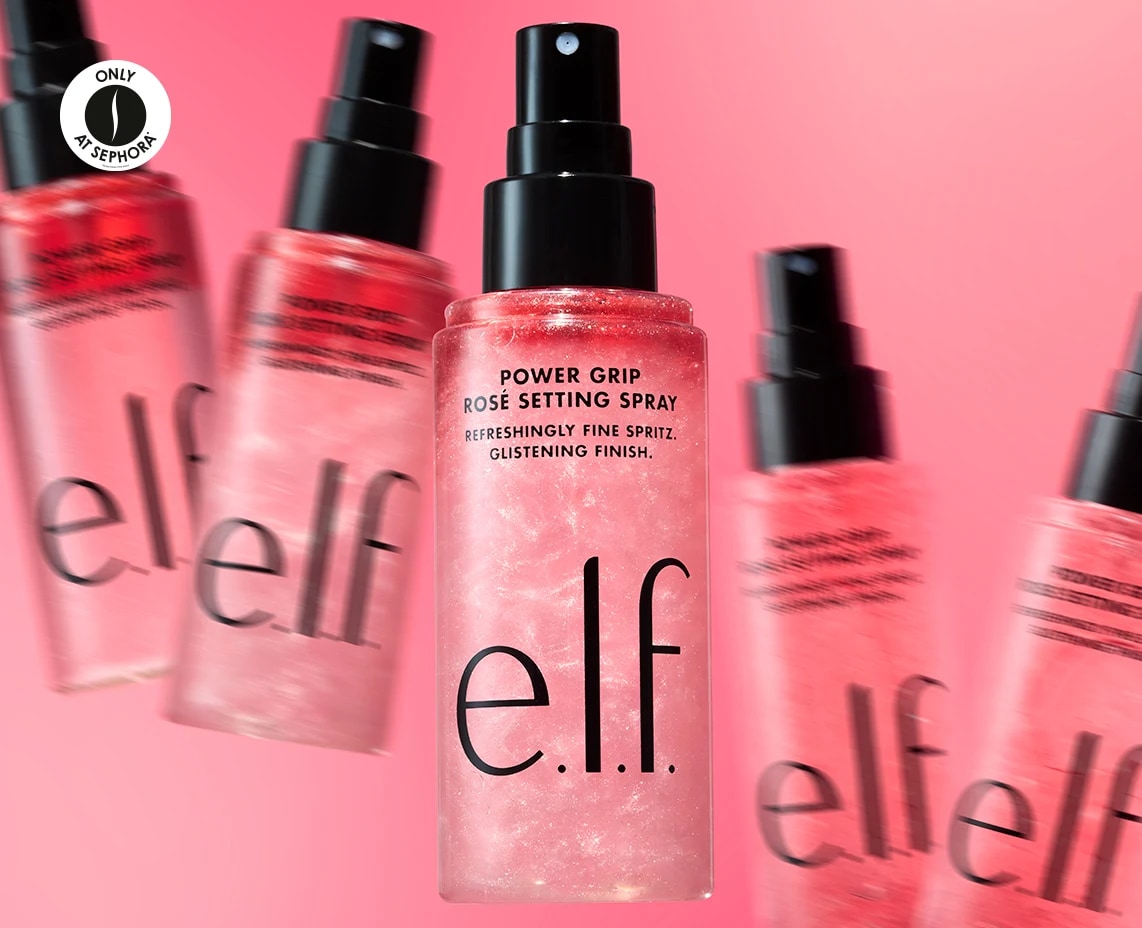 ELF Power Grip Rose Setting Spray = Sephora