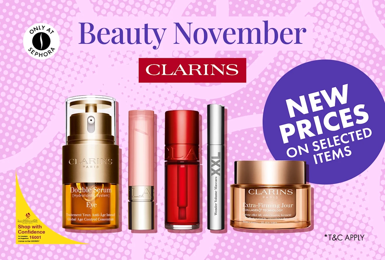 Clarins - Beauty November = Sephora