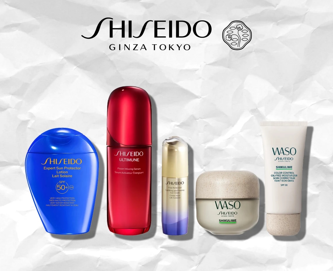 Shiseido = Summer Sales  = Discount 