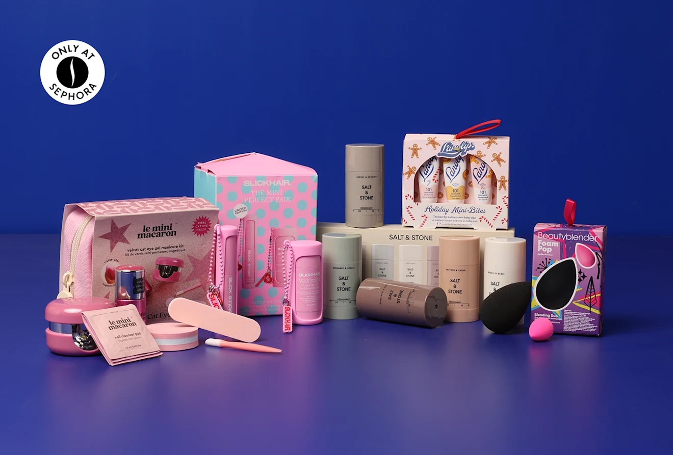 Minis & More - Festive 2025 Mini Kits = Sephora