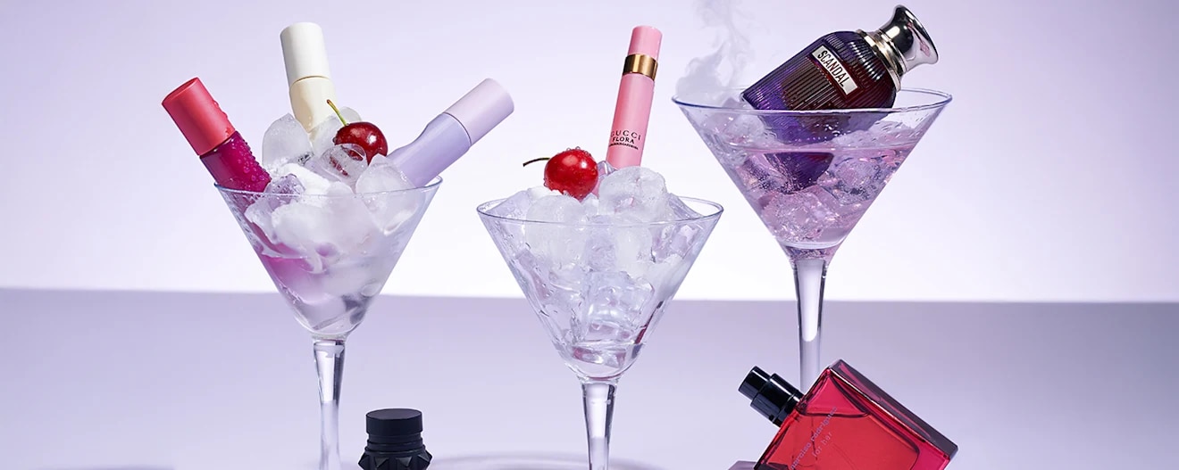 Mini luxury scents = Sephora