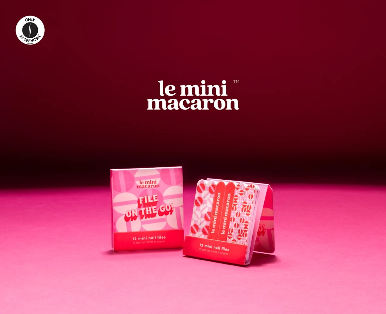 Le Mini Macaron - Mini Nail Files - Beauty Offers = Sephora