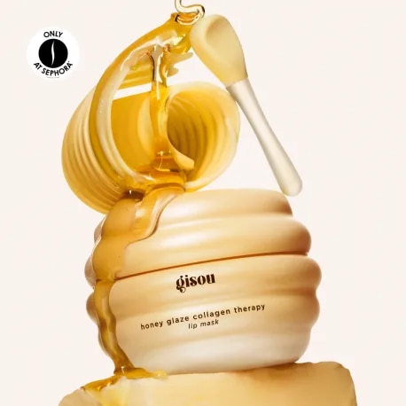 Gisou - Honey Glaze Collagen Therapy Lip Mask = Sephora