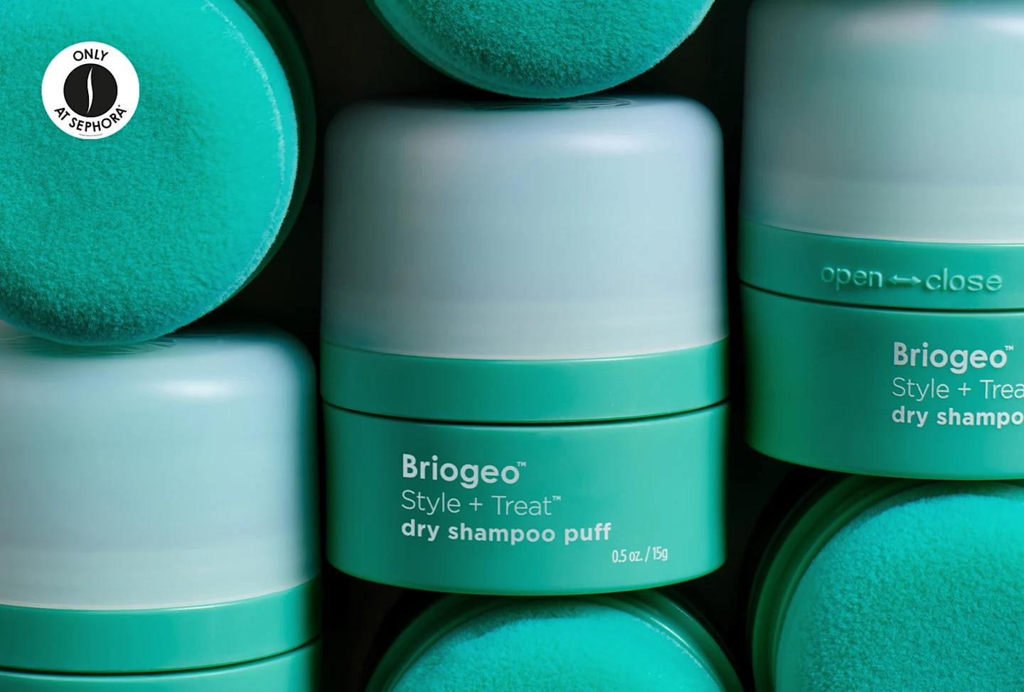 Briogeo - Style + Treat Dry Shampoo Puff = Sephora