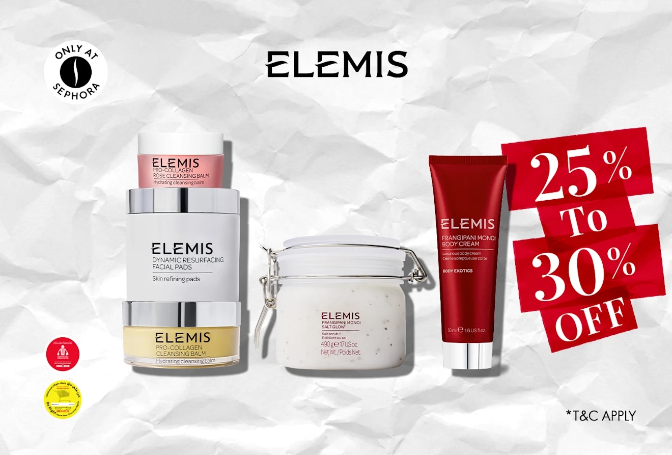 Elemis = Summer Sales  = Discount 