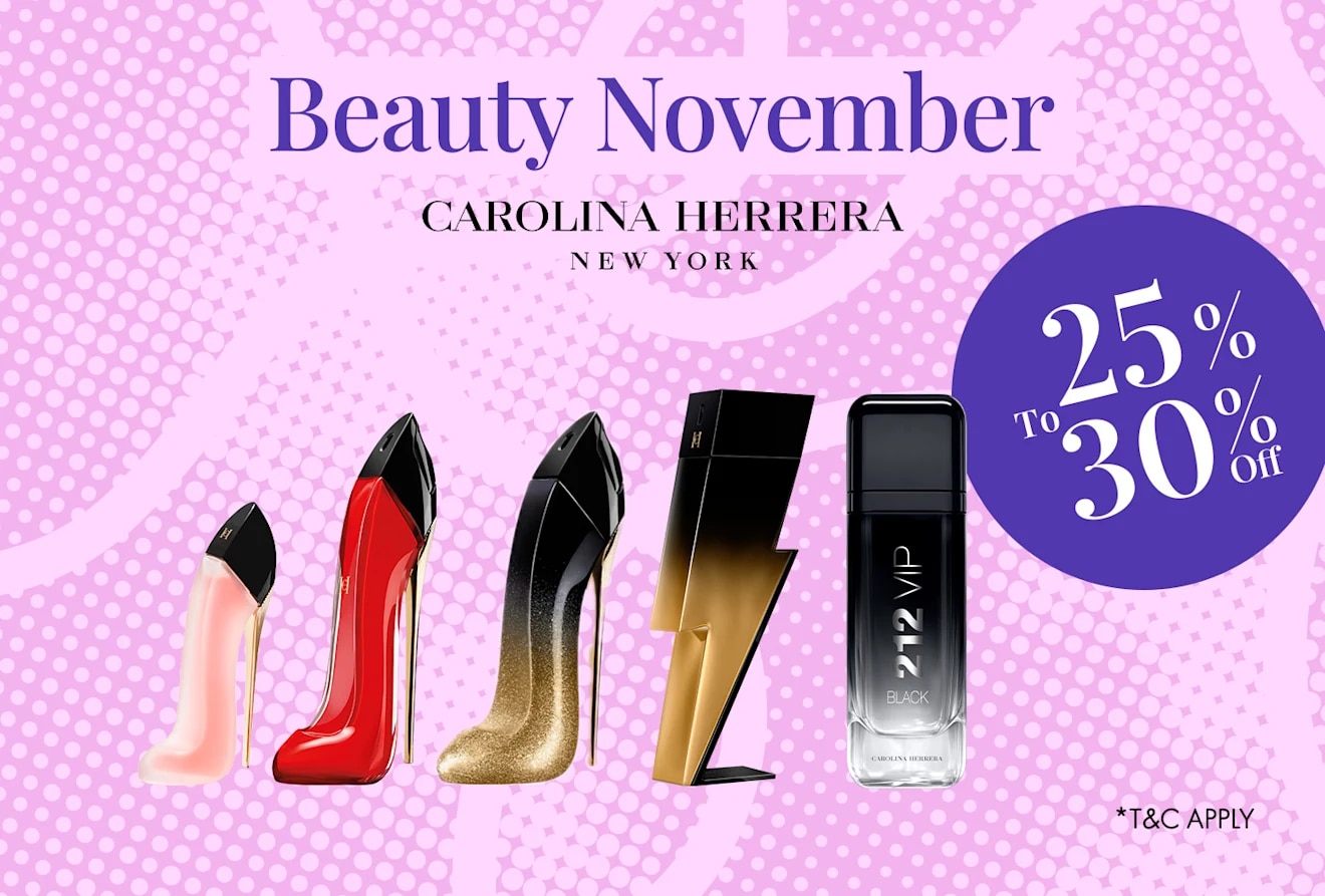 Carolina Herrera  = Beauty November = Discount = Deep Discount 