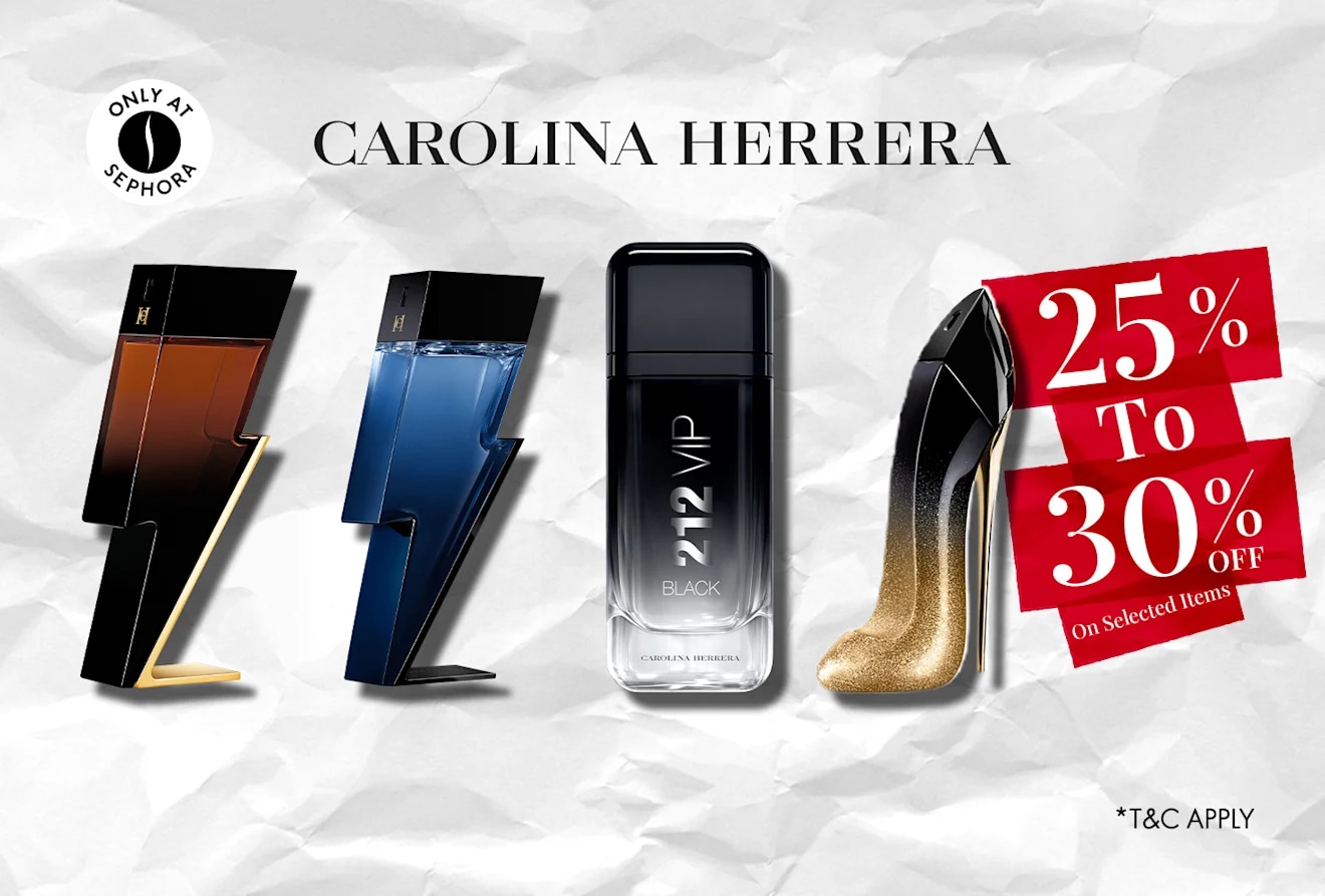 Carolina Herrera = Sephora =  Summer Sales  = Discount 