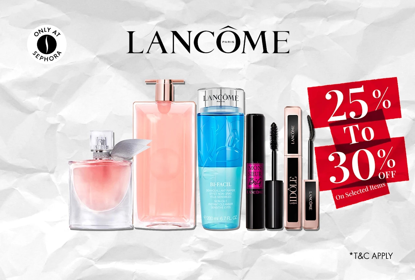LANCOME = sephora =  Summer Sales = Discount 